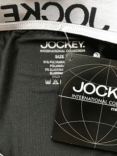 Шелковистые боксеры из тонкой микрофибры Jockey 22312912 (муж.) Черный 999